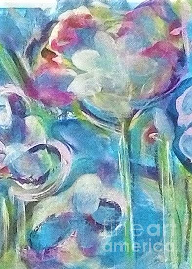 Summers grace Mixed Media by Barbara Leigh Art