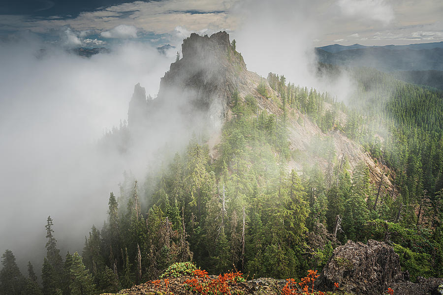 Summit Veil Photograph by Ryan Weddle