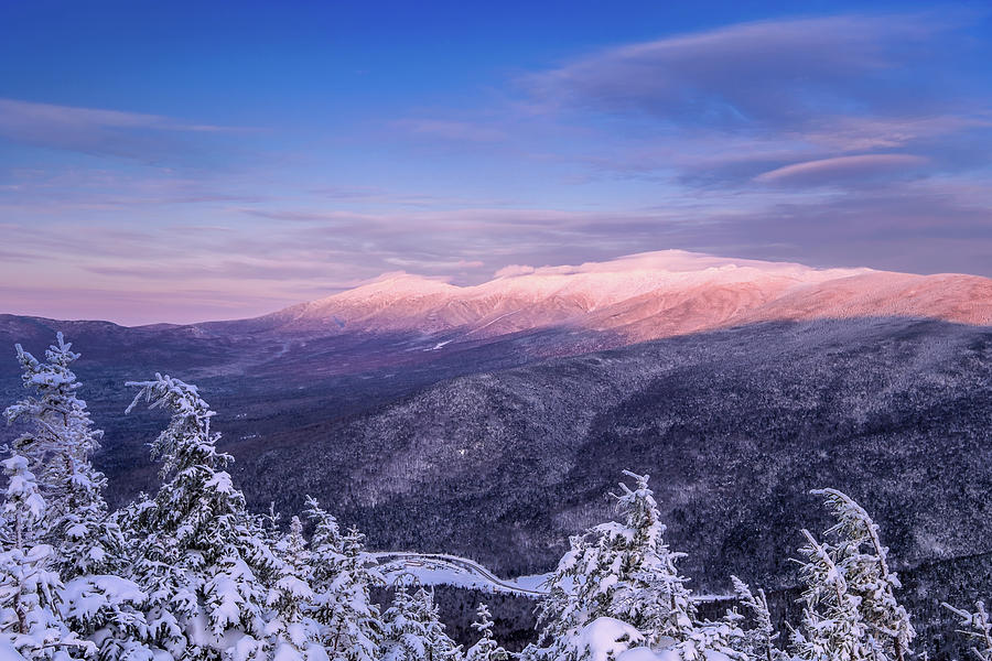 Summit Views, Winter On Mt. Avalon Photograph by Jeff Sinon
