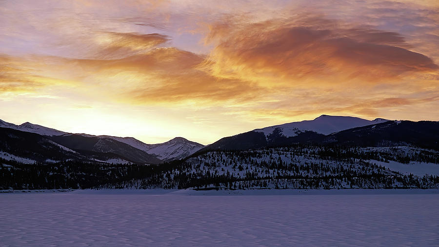 Summit Winter Sunrise Photograph