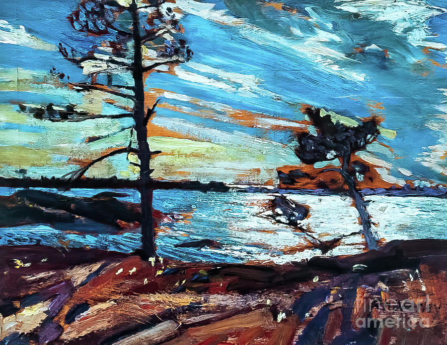 Sun and Wind, Georgian Bay by Frederick Varley 1915 Painting by ...