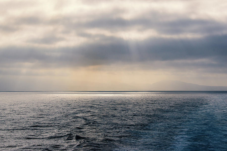 Sun beams on the Atlantic Ocean Photograph by Sun Travels