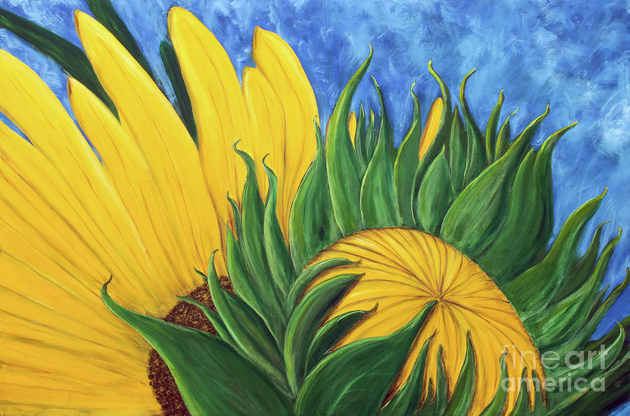 Sunflower Painting - Sun Dancer by Patrick Dablow
