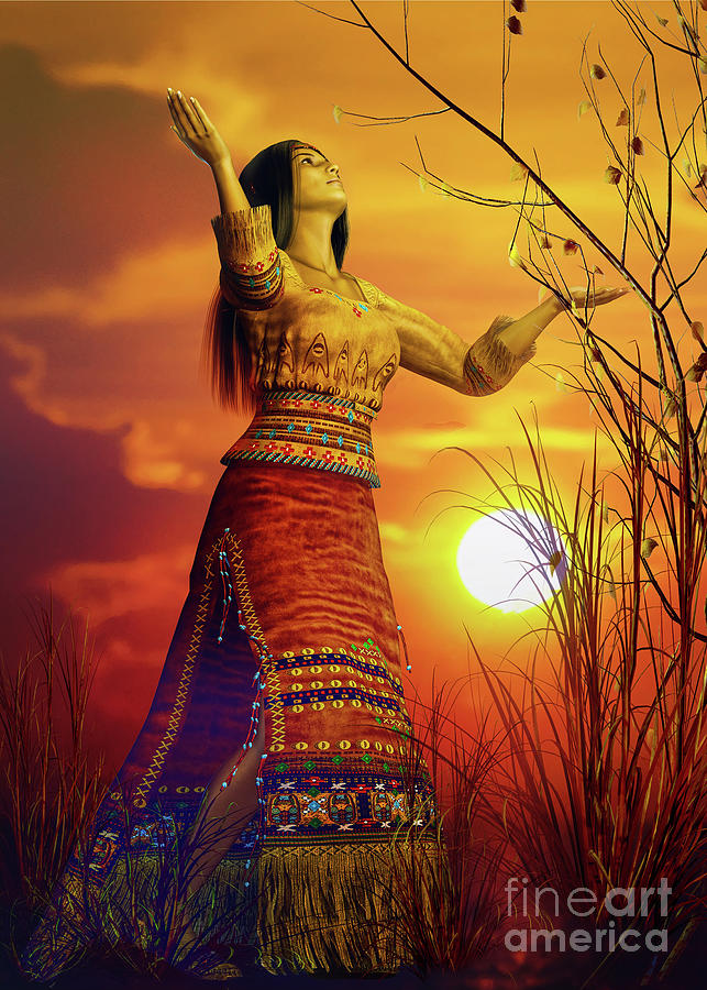 Sun  Dancer   Digital Art by Shadowlea Is