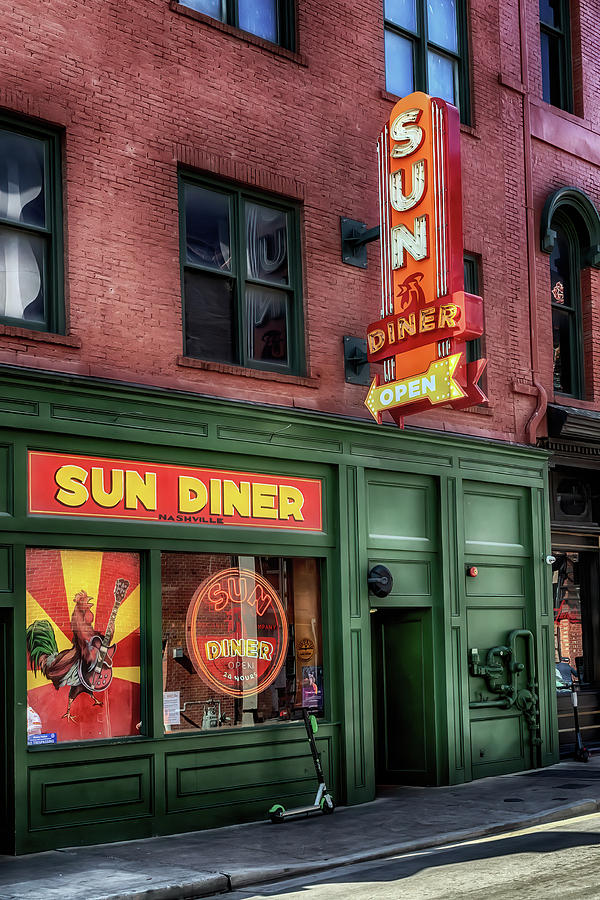 Sun Diner Photograph by Susan Rissi Tregoning