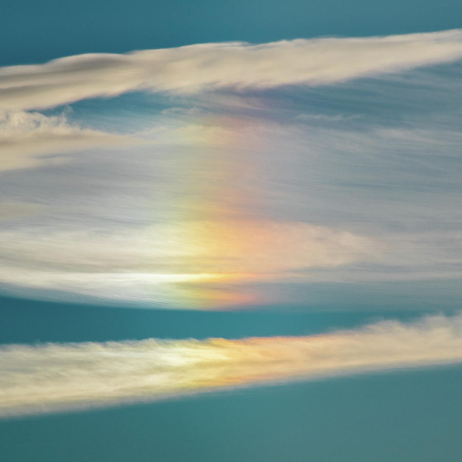 Sun Dog Photograph by Mike Lee