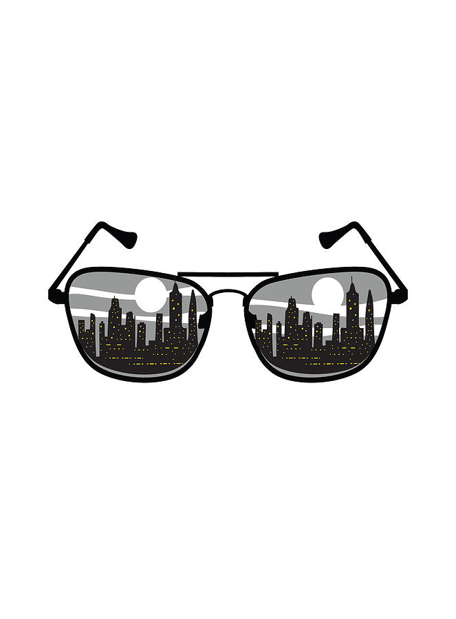 Sun glasses in the city. Digital Art by Tom Hill - Fine Art America