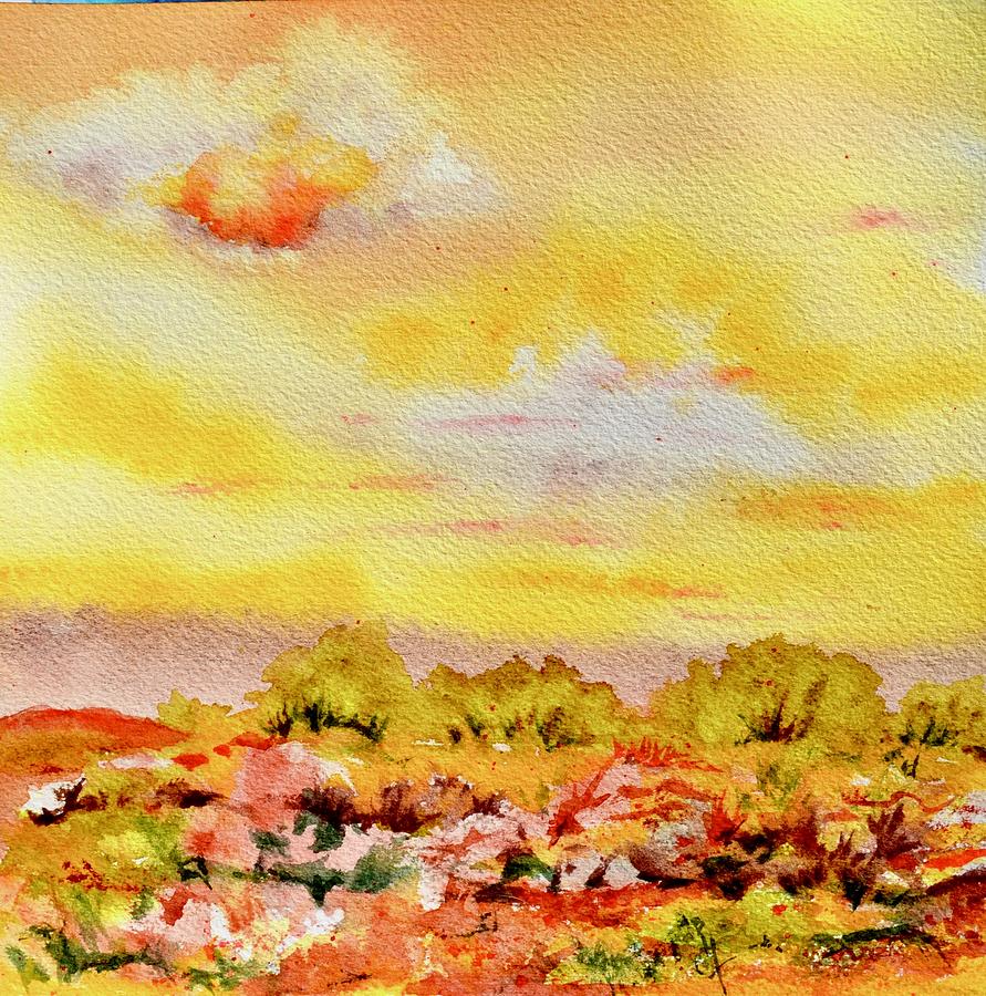 Sun In The Valley Painting by Beverley Harper Tinsley