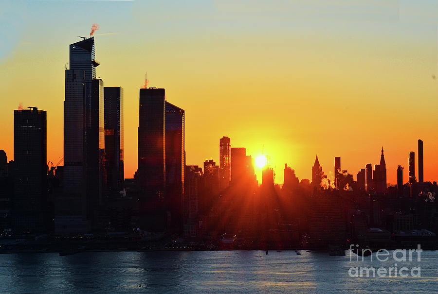 Sun Is Up Over New York City Photograph
