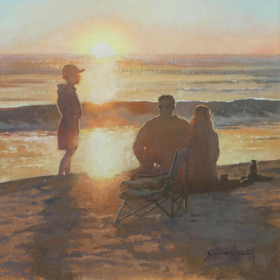 Sun-kissed Painting by Sharon Weaver