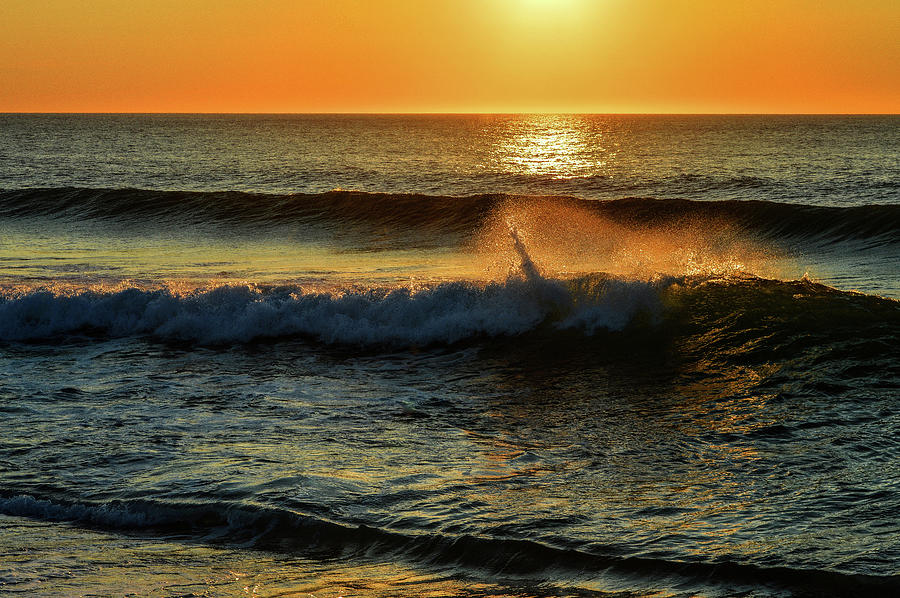 Sun Kissed Sunrise Photograph By Dianne Cowen Cape Cod And Ocean