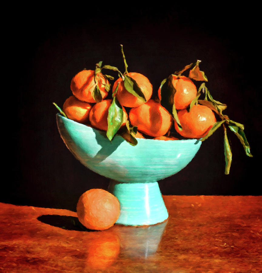 Sun Kissed Tangerines Painting