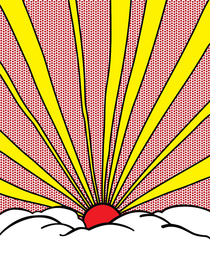 Sun Rays Digital Art by Pop Art World