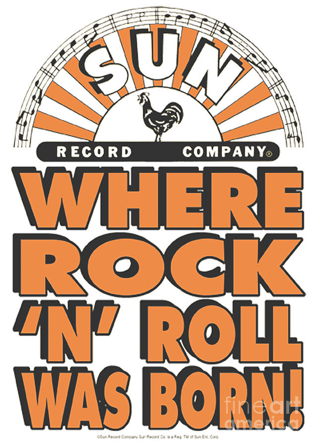 Elvis Presley Digital Art - Sun Records Music Independent Where Rock Was Born by Nicklas Householder