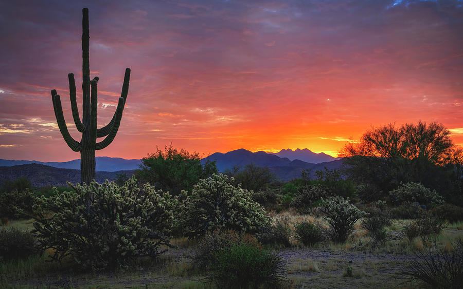 Sun Rises Behind The Peaks Photograph by Saija Lehtonen - Fine Art America