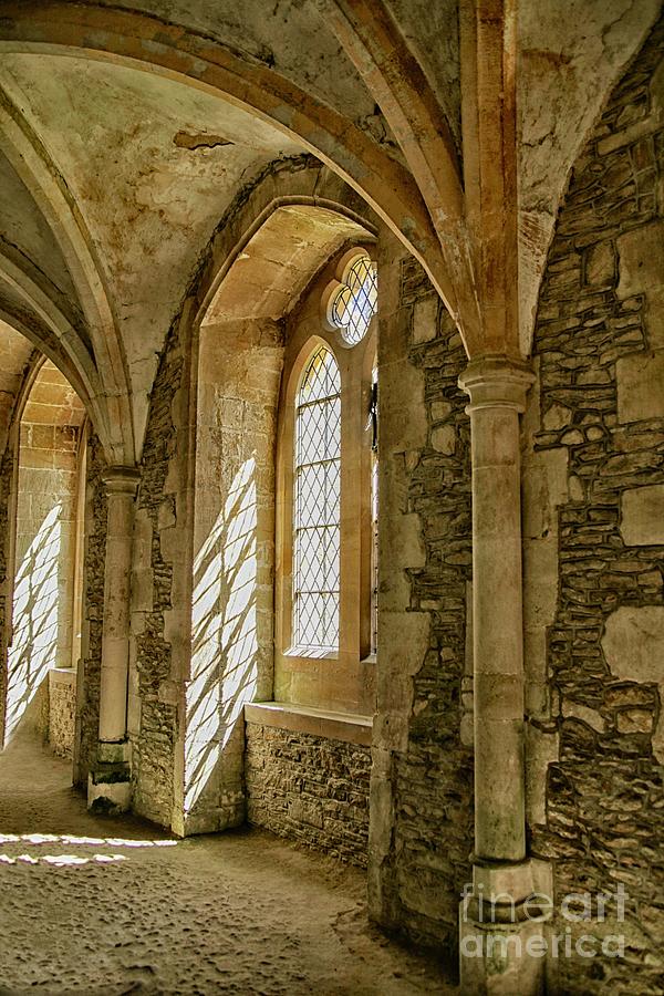 Sun shining through medieval windows Photograph by Patricia Hofmeester