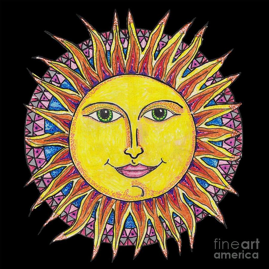 Summer Mixed Media - Sun by Stephen Grace