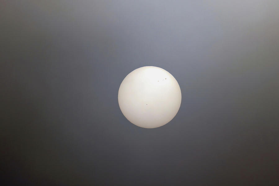 Sun Through the Fog Photograph by Donna Kennedy