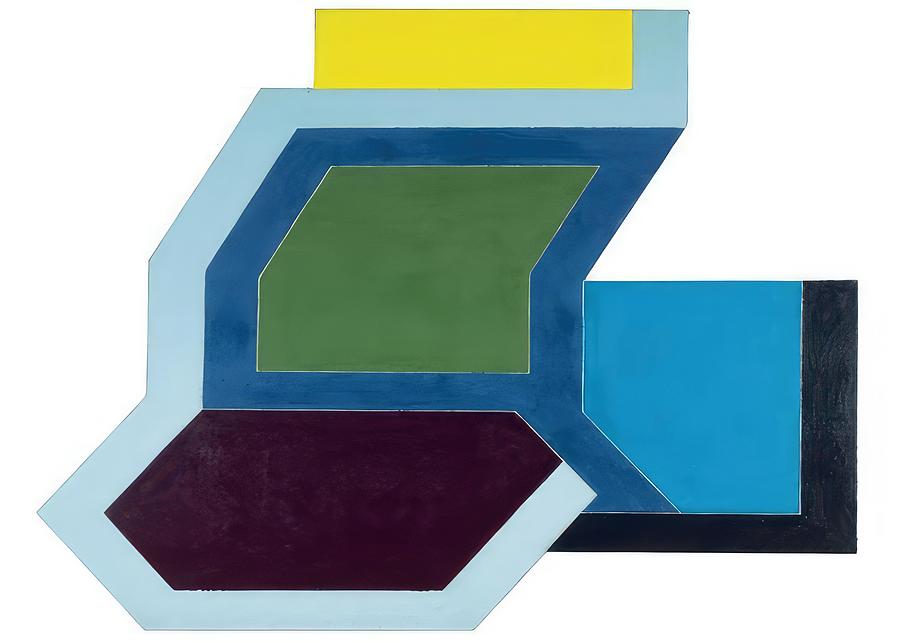 sunapee-i-1966 - Post-Painterly Abstraction by Frank Stella - Post ...