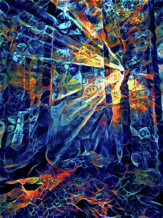 Sunbeam Forest Art Print Digital Art by Jacob Folger