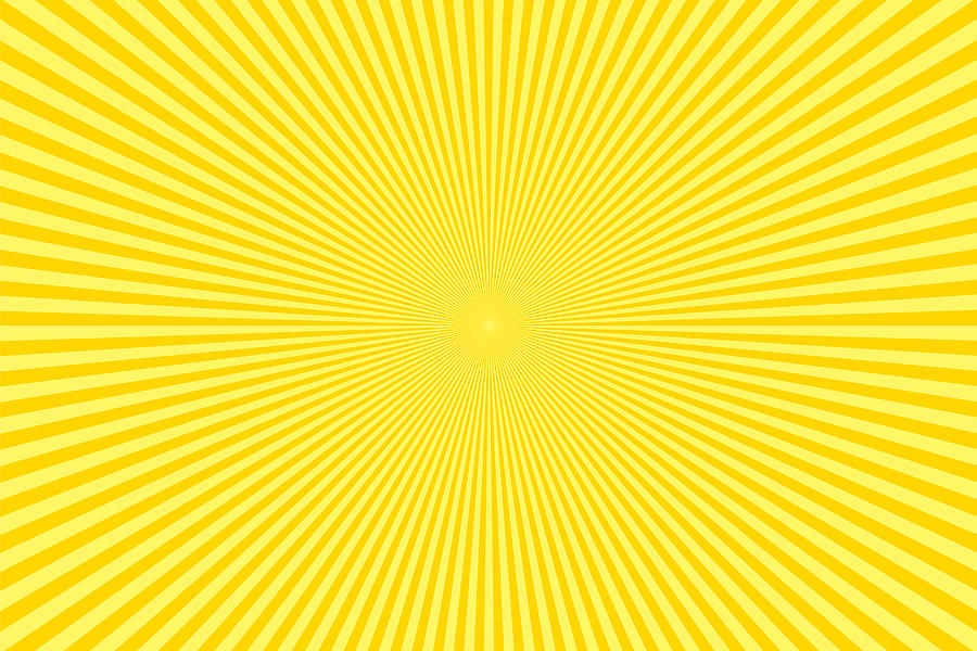 Sunbeams: Yellow rays background Drawing by Dimitris66