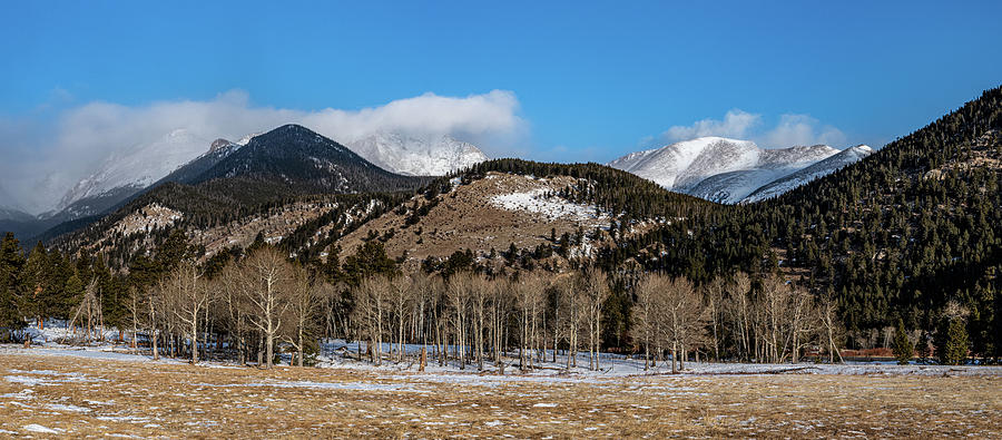 Sundance Mountain and Mount Chapin Photograph by Douglas Wielfaert