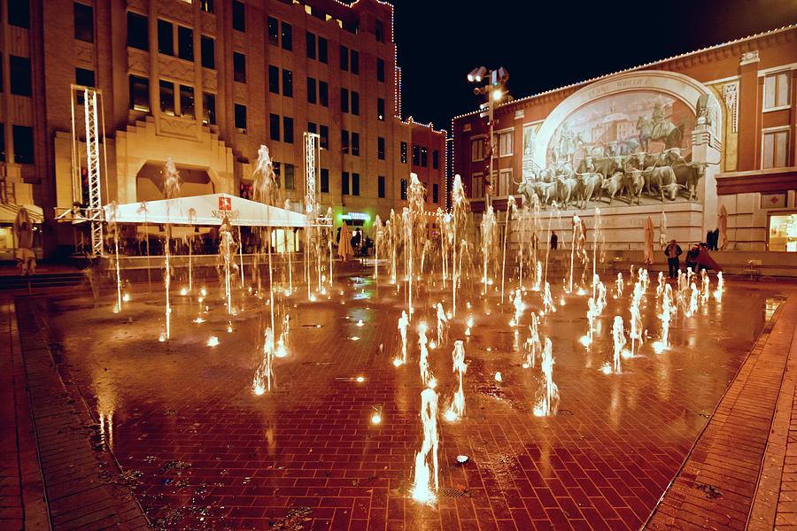 Sundance Square Fort Worth Photograph by Linda Unger