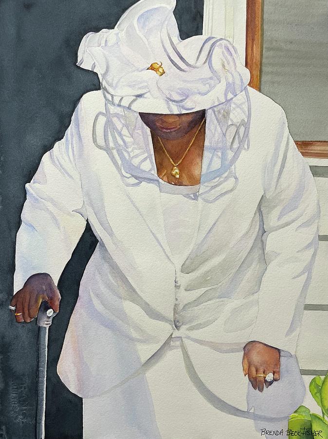 Sunday Best Painting by Brenda Beck Fisher