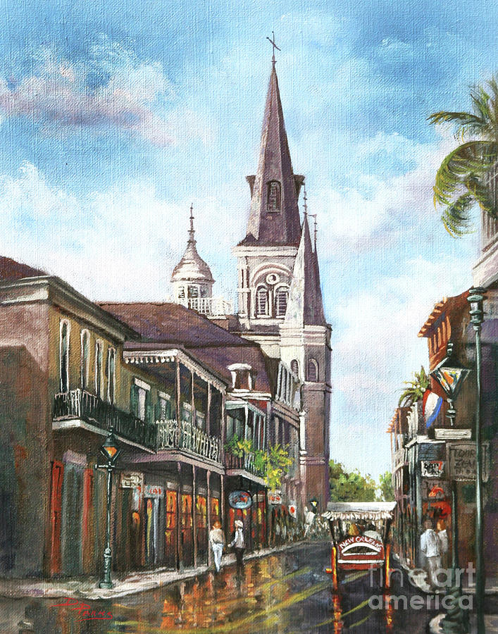 French Quarter Painting - Sunday Morning by Dianne Parks