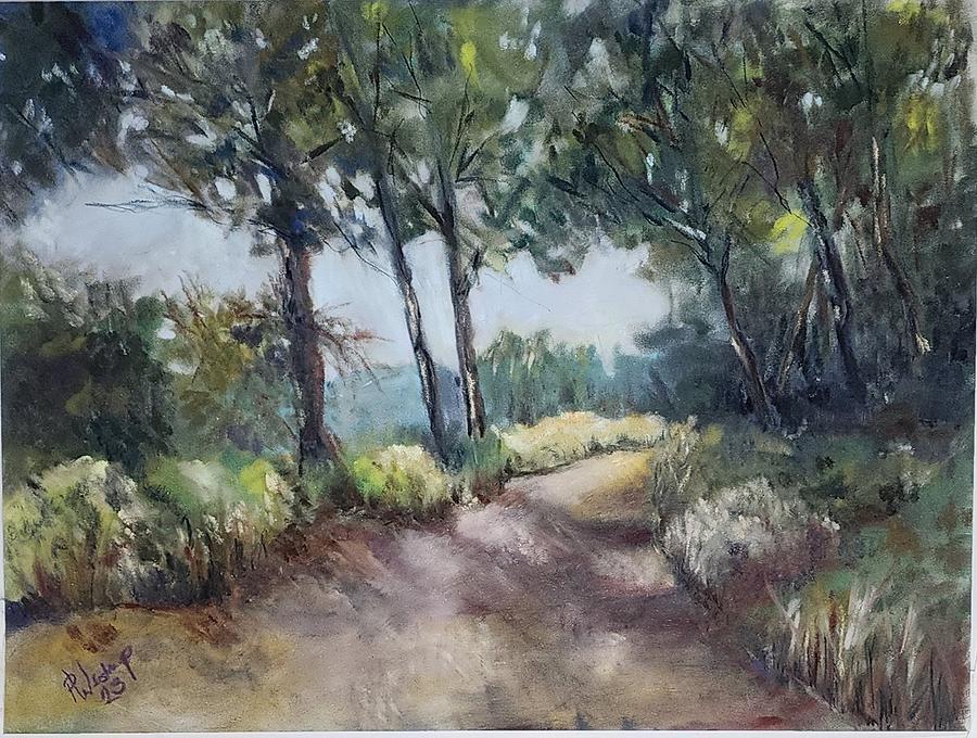 Sunday Stroll Pastel by Paulette Westrup - Fine Art America