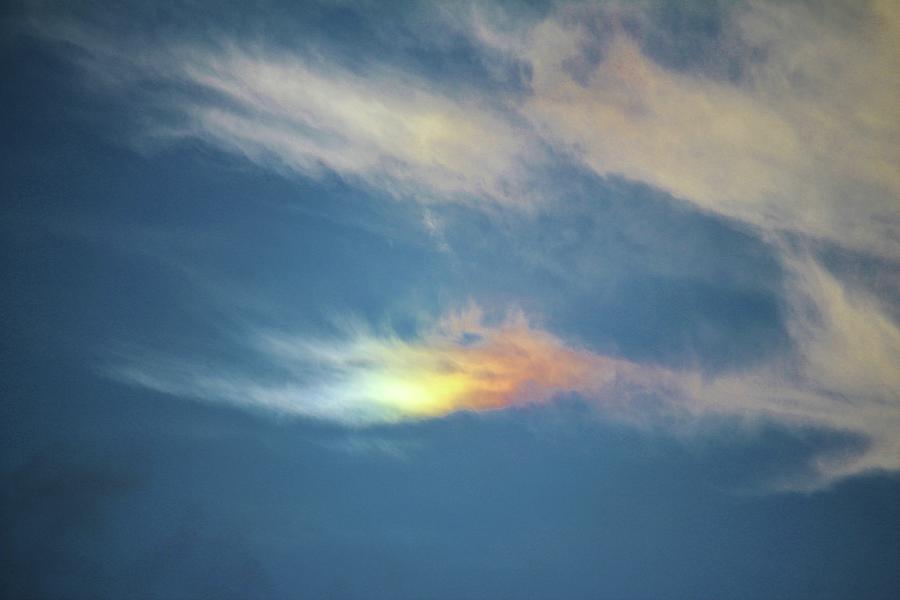 Sundog Rainbow Photograph by Cynthia Guinn