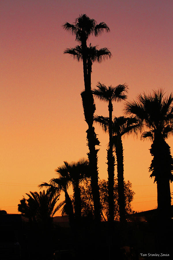 Sundown At Needles California Digital Art by Tom Janca