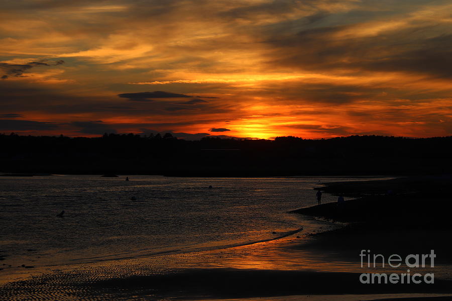 Sundown Drakes Island Photograph by Lennie Malvone