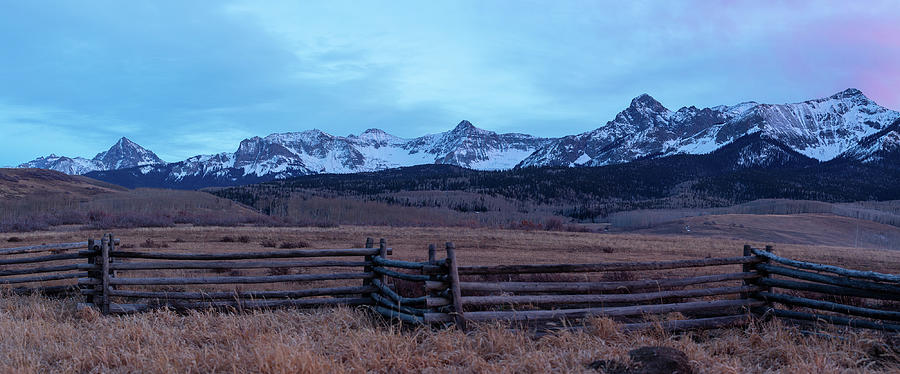 Sunet over Colorado Ranch  Photograph by John McGraw