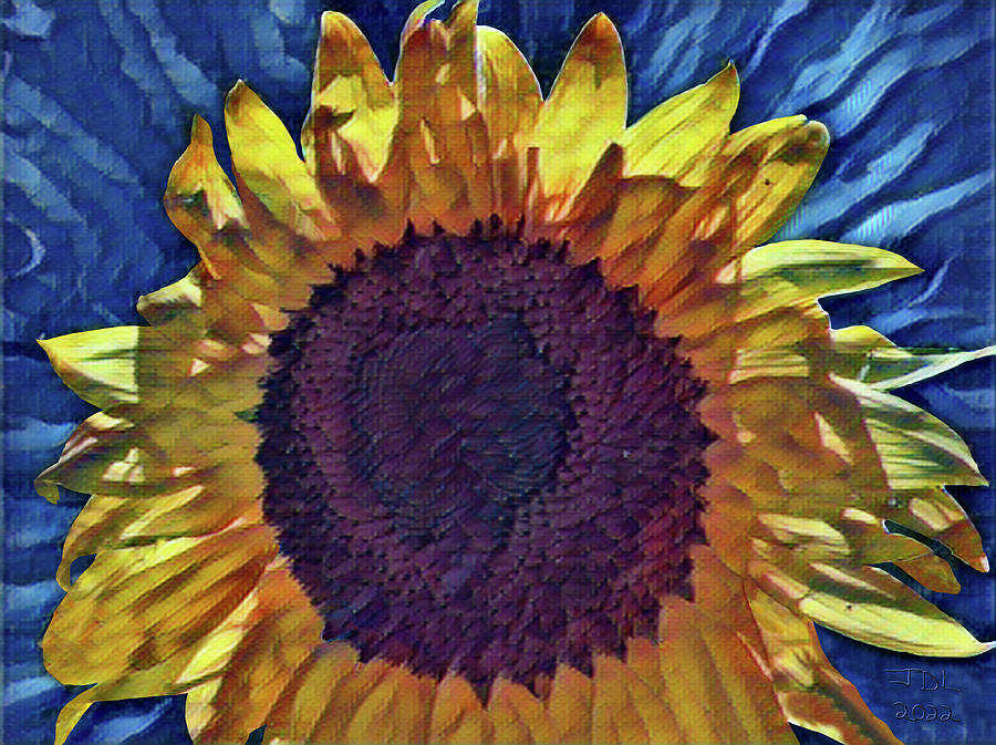 Sunflower For The Children Of Ukraine Digital Art