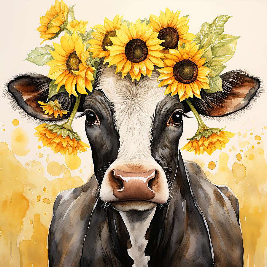 Sunflower Digital Art by Lisa S Baker
