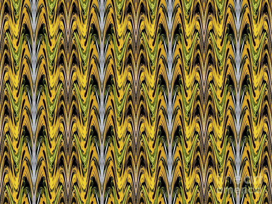 Sunflower ripple  Digital Art by Susan Vineyard