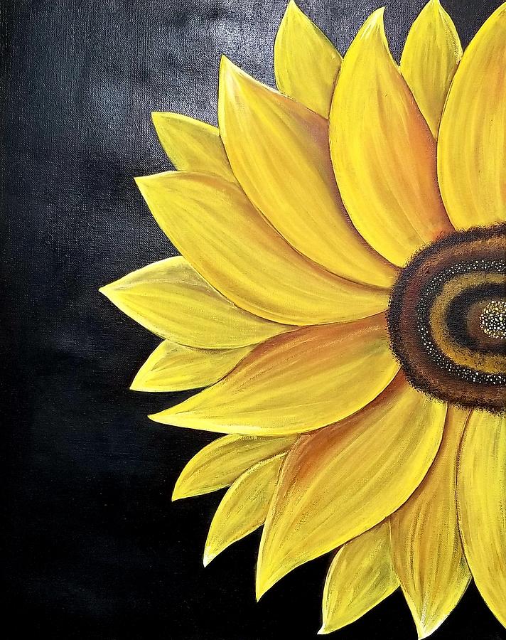 Sunflower Painting by Tanvi Goyal - Fine Art America