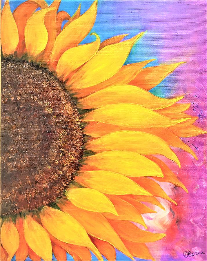 Sunflower Painting by Tanya Harr