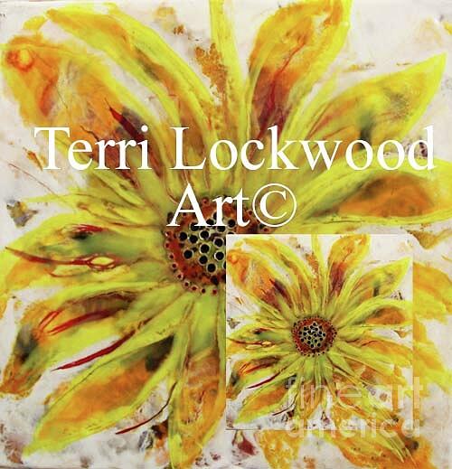 Sunflower Painting by Terri Lockwood - Fine Art America