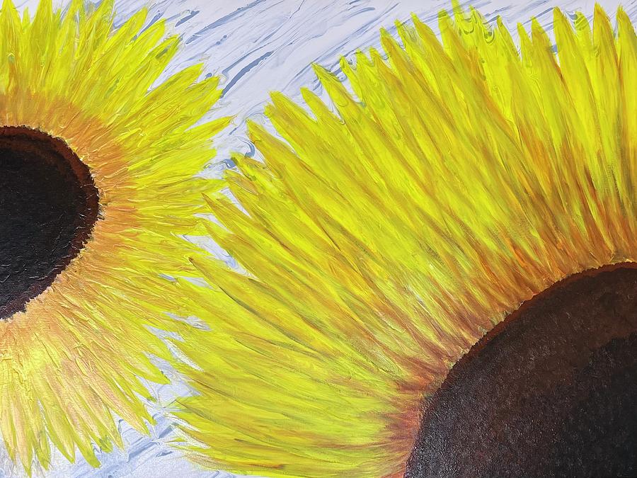 Sunflowers Mixed Media by Aimee Carlson