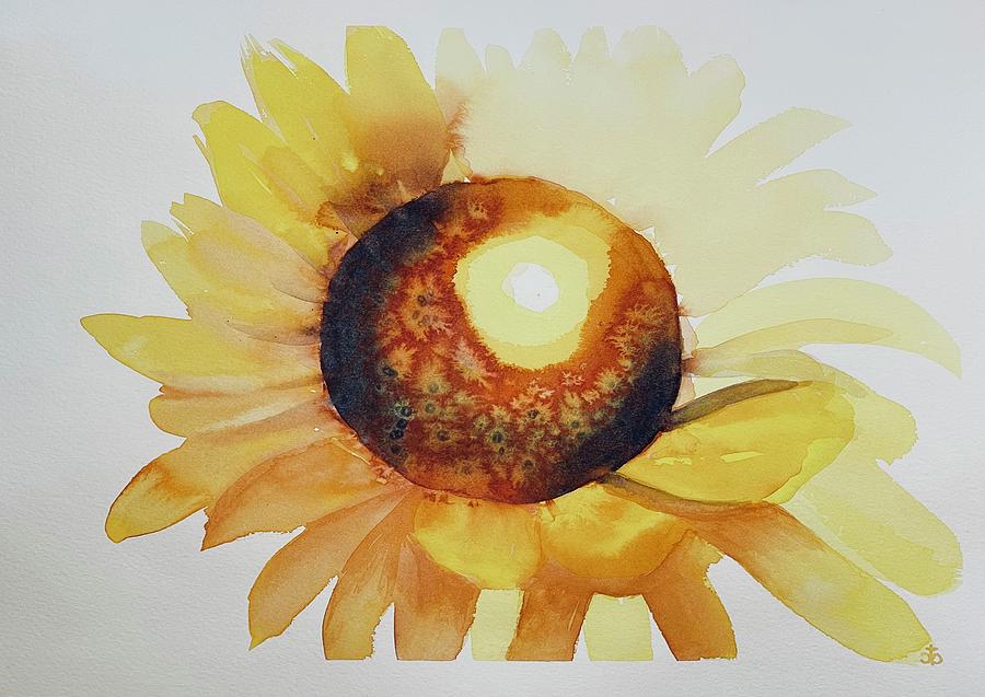 Sunflowers for Ukraine #10 Painting by Cindy Bale Tanner