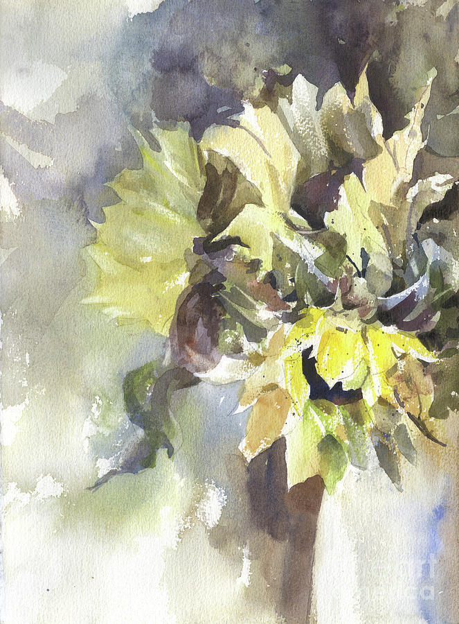 Sunflower Painting - Sunflowers II by Ryan Fox