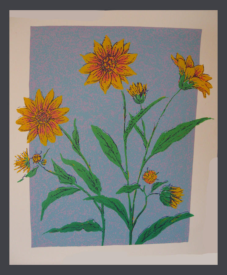 Sunflowers Painting By James Boland - Fine Art America