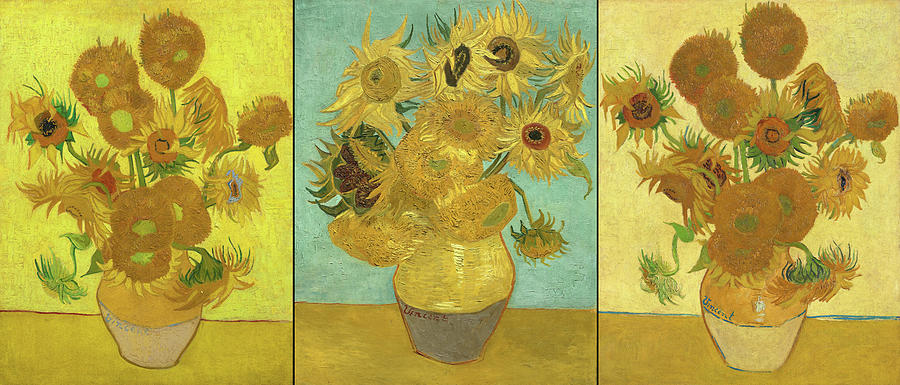 Vincent Van Gogh Painting - Sunflowers Series, 1888-1889 by Vincent van Gogh