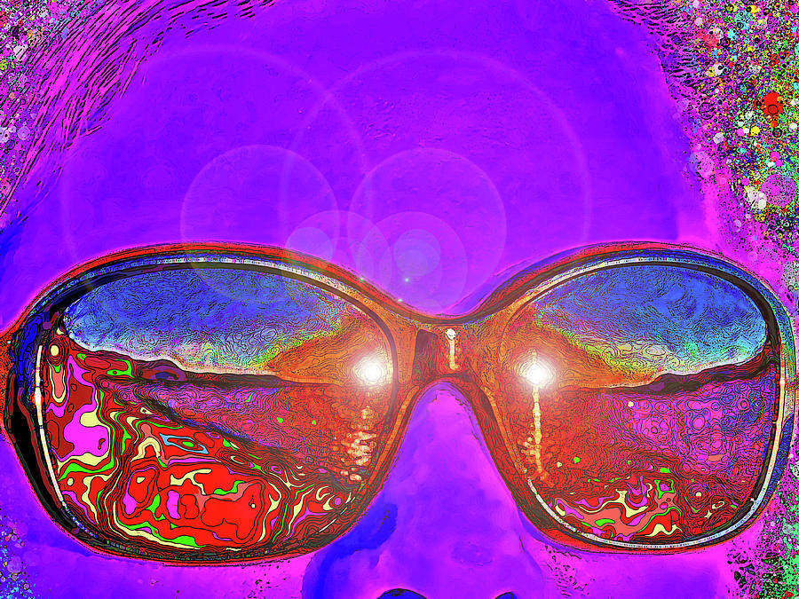 Sunglasses. Digital Art