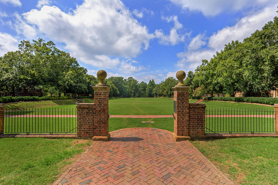 Sunken Garden at William and Mary Photograph by Jerry Gammon