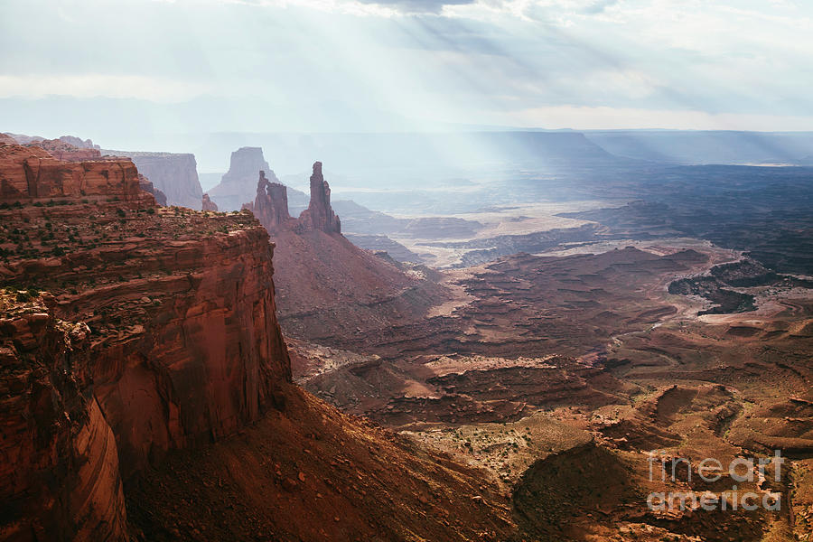 Sunlight over Canyonlands Photograph by Matteo Colombo