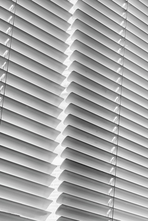 Sunlight through Blinds Photograph by Andrew Wohl - Fine Art America