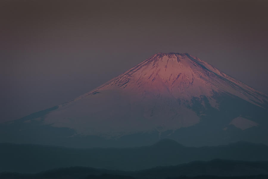 Sunlit Peak Photograph by Bill Chizek